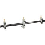 Manfrotto Soporte triple para micrófono 154B (negro)