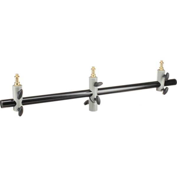 Manfrotto Soporte triple para micrófono 154B (negro)