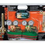 Kit de Oxiacetileno Hobart 770502 de Uso Mediano con Mango de Latón Forjado