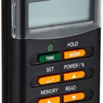 General Tools Medidor de probador de energía BTU solar digital de mano #DBTU1300 con pantalla LCD de 4 dígitos, amplio r