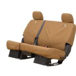 Funda de Asiento Covercraft Carhartt SeatSaver SSC8429CABN Segunda Fila Tejido de Pato Marrón para Chevrolet Silverado G