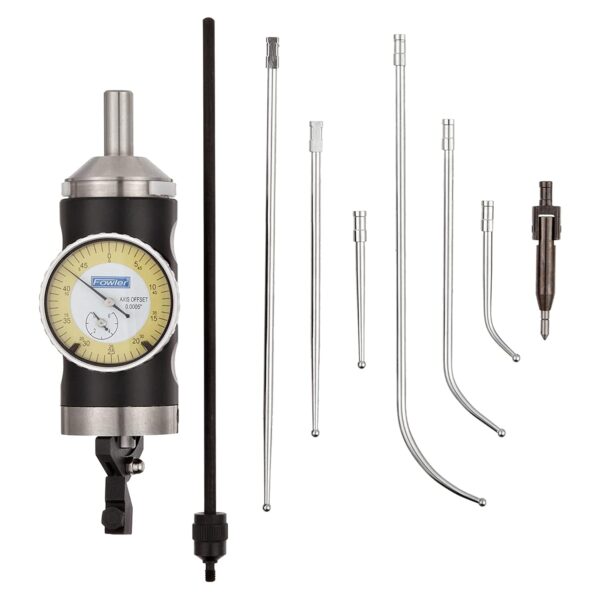 Indicador Coaxial Fowler 52-710-025-0 Rango de Medición 0.250 Pulgadas Graduaciones 0.0005 Pulgadas con Estuche