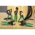 Greenlee 45206 Cortador de cable de trinquete compacto, 10 pulgadas
