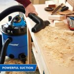 Vacmaster Blue Line Aspiradora Húmeda/Seca de 12 Galones* 5 HP† Pico con Soplador Desmontable VBV1210