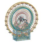 K'NEX Noria Thrill Rides Set de Construcción 8551 Piezas 6 Pies Modelo 89790