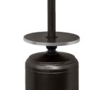 Calentador de Patio AZ Patio Heaters HLDS01-WCGT 48000 BTU Bronce Martillado Poste Único con Mesa Ajustable