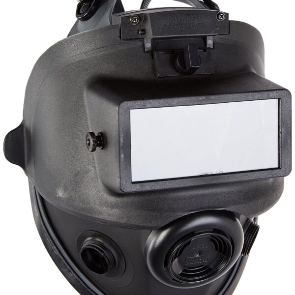 North by Honeywell 5400 pieza frontal completa con accesorio de soldadura, elastomérico, con diadema de cuatro correas,