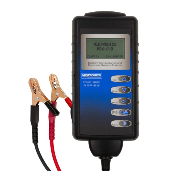 Analizador de Conductancia de Batería Midtronics MDX-640 6V y 12V Negro