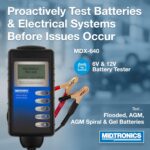 Analizador de Conductancia de Batería Midtronics MDX-640 6V y 12V Negro