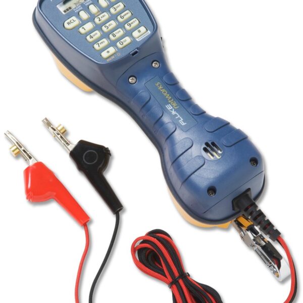 Fluke Networks Set de multímetro probador de teléfono TS52 con pantalla LCD, 1