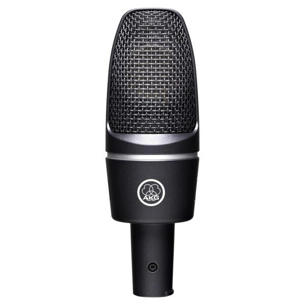 AKG Pro Audio C3000 - Micrófono condensador de diafragma grande de alto rendimiento, gris/azul