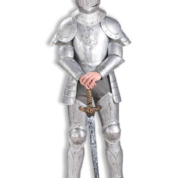 Disfraz Completo Caballero en Armadura Brillante Rubie's F62881 Plateado Talla Estándar
