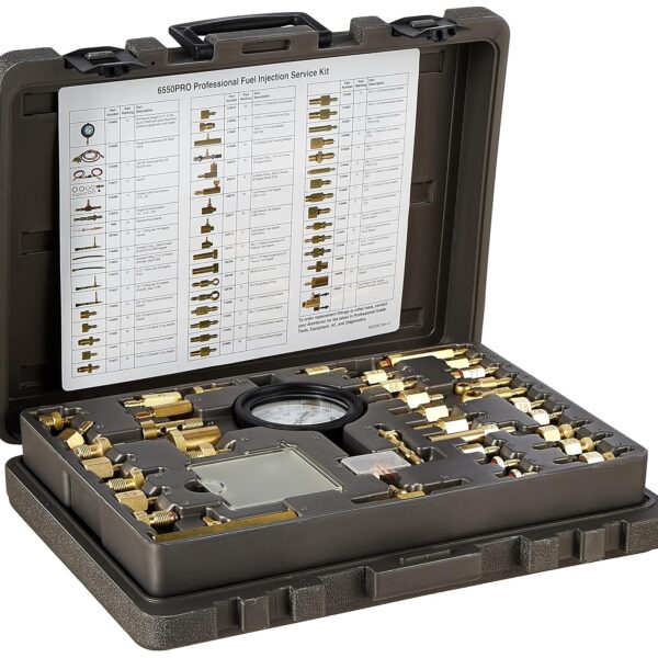 Juego de Servicio de Inyección de Combustible OTC 6550PRO Master Profesional 47 Adaptadores