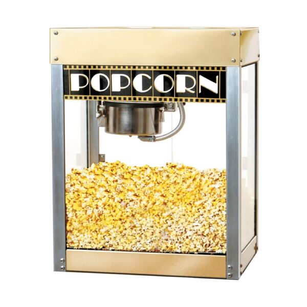 Benchmark - Máquina para hacer palomitas de maíz Premier 120 V, EE. UU., Dorado, 1