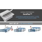Piscina Bestway Steel Pro MAX 12 pies x 30 pulgadas Redonda Gris