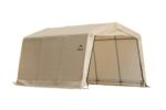 Toldo de Garaje ShelterLogic AutoShelter Peak Style 62681 3 x 4.6 x 2.4 m Arenisca