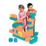 Bloques de Construcción Gorilla Blocks Chenille Kraft CKC00384 66 Piezas Espuma Colores Surtidos