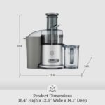 Breville Juice Fountain Plus JE98XL, plateado