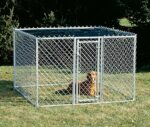 Perrera Portátil para Perro MidWest Homes for Pets K9664 72 x 48 x 48 Pulgadas Metal Gris