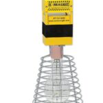 Hang-A-Light 111400PS 400w Pulse Start Haluro Metálico Luz de trabajo temporal; 24 pulgadas de alto; Amarillo