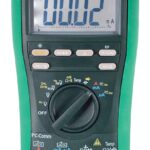 Greenlee DM-820A DMM, TRMS, AC/DC, CAP, TEMP, Negro