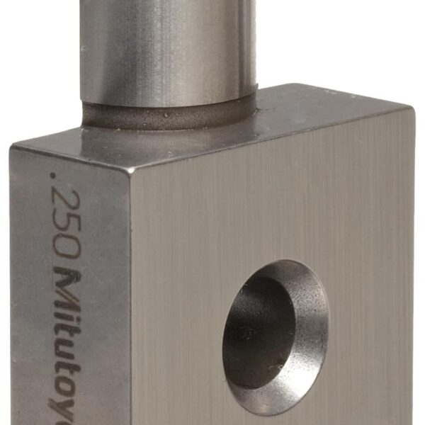 Mitutoyo – 619051 Mandíbula para mitad Ronda Plaza Gage bloque, 0.248" Radius, 0.25", 39,9 mm de longitud ancho, 10.3 mm