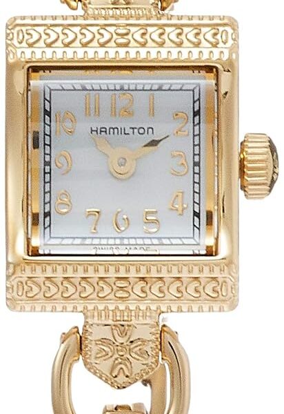 Reloj Hamilton Classic para Mujer H31231113 Esfera de Nácar Caja de Acero Inoxidable Cristal de Zafiro Diámetro 15 Milím