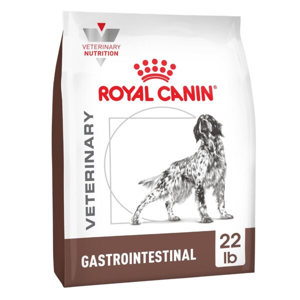 Alimento Seco para Perro Royal Canin Veterinary Diet Gastrointestinal Sabor Pollo Bolsa 22 Libras