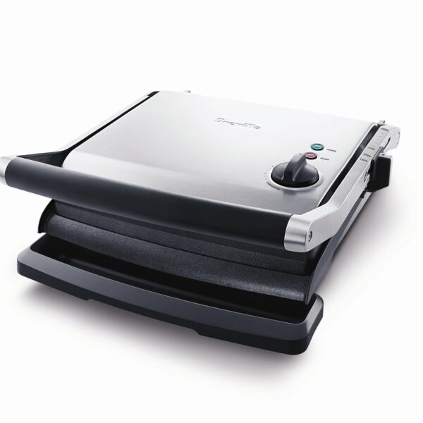 Breville BREBGR200XL Panini Parrilla, Plata