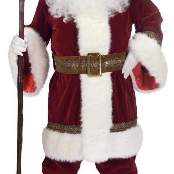 Disfraz de Papá Noel FunWorld 7507 Conjunto de Bata con Capucha Talla Única