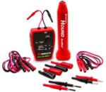Triplett 3388 Fox & Hound HotWire Kit de Rastreo de Cables con Sonda y Tono de Cable Vivo con Sensibilidad Ajustable - R