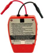 Triplett 3388 Fox & Hound HotWire Kit de Rastreo de Cables con Sonda y Tono de Cable Vivo con Sensibilidad Ajustable - R
