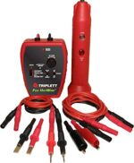 Triplett 3388 Fox & Hound HotWire Kit de Rastreo de Cables con Sonda y Tono de Cable Vivo con Sensibilidad Ajustable - R
