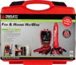 Triplett 3388 Fox & Hound HotWire Kit de Rastreo de Cables con Sonda y Tono de Cable Vivo con Sensibilidad Ajustable - R