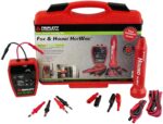 Triplett 3388 Fox & Hound HotWire Kit de Rastreo de Cables con Sonda y Tono de Cable Vivo con Sensibilidad Ajustable - R