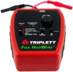 Triplett 3388 Fox & Hound HotWire Kit de Rastreo de Cables con Sonda y Tono de Cable Vivo con Sensibilidad Ajustable - R