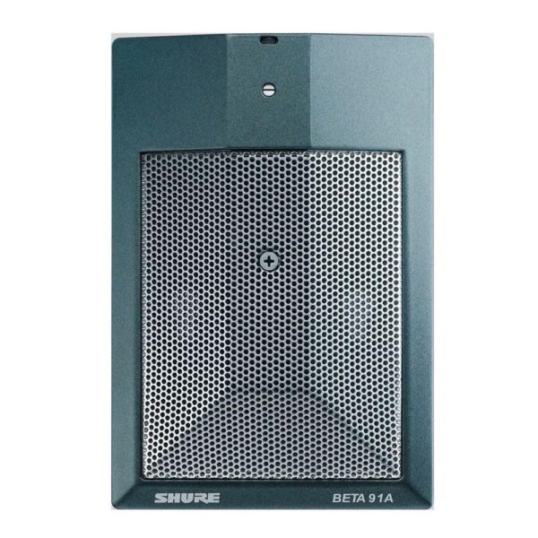 Shure BETA 91A Micrófono para Bombo - Micrófono Condensador Semicardioide con Preamplificador Integrado y Conector XLR,