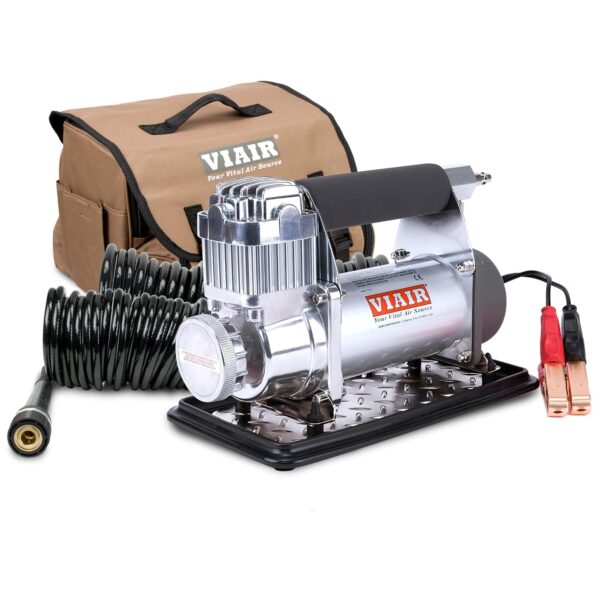 Compresor de Aire Portátil Viair 400P-RV 12 Voltios 150 PSI Plateado