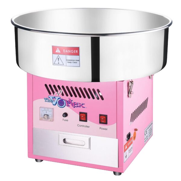 Popcorn Máquina para hacer algodón de azúcar de tipo comercial Great Northern, Para uso encima del mueble de la cocina,