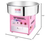 Popcorn Máquina para hacer algodón de azúcar de tipo comercial Great Northern, Para uso encima del mueble de la cocina,