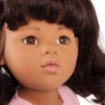 Muñeca Gotz Hannah at The Ballet posable 19.5 pulgadas cabello negro rizado con traje extra