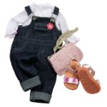 Muñeca Gotz Hannah at The Ballet posable 19.5 pulgadas cabello negro rizado con traje extra