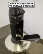 Calentador de Patio Hiland HLDS032-BB 11000 BTU Bronce Martillado 38 Pulgadas Propano