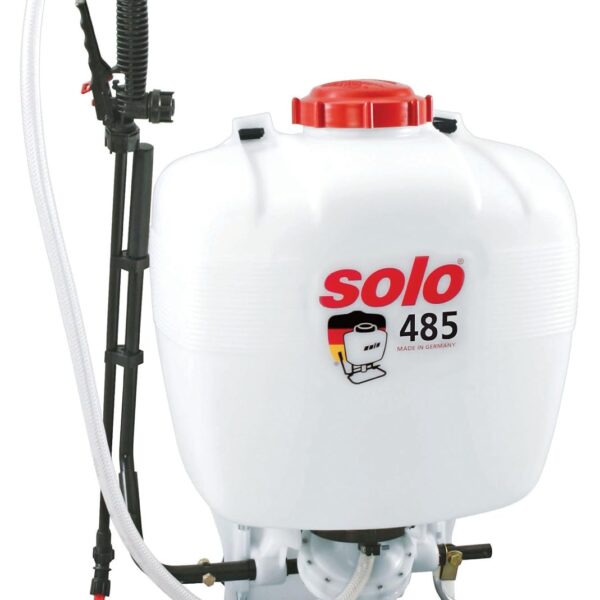 Pulverizador de Mochila Solo 485 5 Galones Bomba de Diafragma Resistente al Blanqueo Presión Máxima 60 psi
