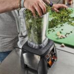 Waring Licuadora comercial MX1200XTX de 3.5 HP con controles de dial de velocidad variable y un contenedor de copoliéste