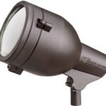 Luminaria HID Kichler 15241AZT Acento 1 Luz 120V Bronce Arquitectónico Texturizado