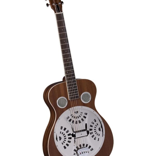 Regal RD-30M Studio Series - Guitarra Resofónica de Cuello Redondo - Caoba Natural