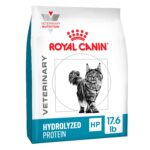 Alimento Seco para Gatos Royal Canin Veterinary Diet Proteína Hidrolizada Hipoalergénica HP Bolsa 17.6 Libras