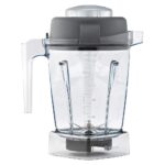 Vitamix Recipientes de copoliéster Tritan 15255 con hoja húmeda y tapa, transparente de 48 onzas