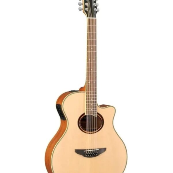 Yamaha APX700II-12 Guitarra acústica eléctrica de 12 cuerdas Thinline Cutaway - Natural